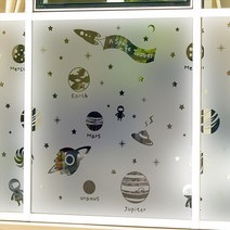뭉키데코 뭉키데코 고급컷팅안개시트_BSP-235_신나는 우주여행01(90×45cm) (2939049)