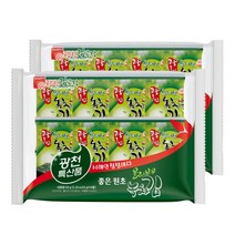 삼육 광천 올리브유 녹차김 16봉 도시락김*2봉, 2팩, 4g*16봉