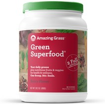 어메이징그라스 그린 슈퍼푸드 알칼라이징 & 에너자이징 플랜트 베이스드 뉴트리션, 800g, 1개