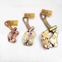 전선바이스 와이어 클램프 장전기 인장기 레버 로프, 1톤클램프 와이어클램프 (단면치형)