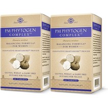 솔가 PM 파이토젠 콤플렉스 Solgar PM PhytoGen Complex 60 정 2 팩