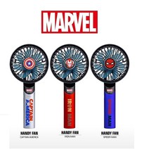 MARVEL 2WAY 휴대용 핸디 미니 FAN 선풍기 1개, 스파이더맨, 미니선풍기