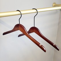 로고각인 엔틱원목옷걸이, 15cm