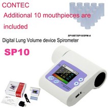 디지털 폐활량 측정기 측정기구 폐 호흡기 측정 호흡 진단기 6, 01형SP10 no bluetooth