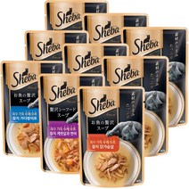쉬바 수제수프 파우치40g 3종콤보 x12개세트 (3종각4개씩총12개세트)