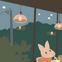 모모픽스페인팅 DIY유화그리기 25x25cm 소형, B32 혼자만의 시간