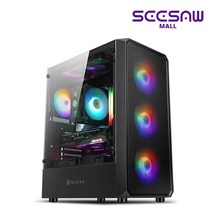 시소몰 게이밍 Ultra 추천PC i5-N06 (인텔 i5-12400F/16GB/NVMe 500GB/RTX4060Ti) 디아블로4/배틀그라운드 조립PC