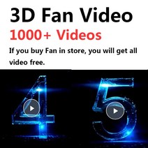 로고젝터3d 팬 홀로그램 프로젝터 와이파이 비디오 3D 디스플레이 광고 로고 라이트 램프, 10 Leave us message
