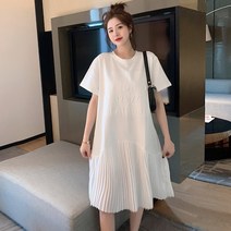 임산복 임산부원피스 여름임부복 출산 쉬폰 주름 스커트 임신 초기말기