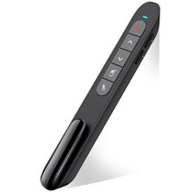 ppt 프레젠테이션용 에어 마우스가 있는 충전식 무선 발표자 red light pointer rf 2.4ghz powerpoint clicker for pc mac, 협력사, q94-ae-fm
