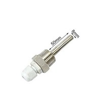 측정 측량온도 센서 용 내구성 50-200mm 스테인리스 스틸 써모웰 1/2 "NPT 스레드 1 개, 01 50mm