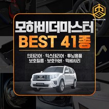 [골져스] 신형 모하비 더마스터 차량용품 실내 기스방지 커버 튜닝 악세사리, 41.마커스랩 소화기 끈거치대블랙