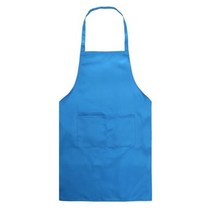사무용팔토시 작업용 반 면 토시 남녀공용 캔버스 주방 앞치마 그릴 레스토랑 바 샵 카페 뷰티 네일 스튜디오 유니폼 요리사 작업 패션125913, Blue