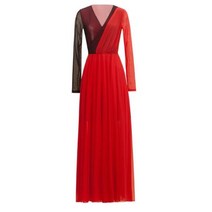 워십복 워십의상 실크 표면 현대 무용 의상 댄스, Red+S