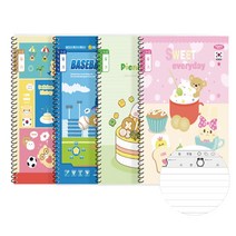 펜피아 초등노트 일기장 그림일기 스프링 10권 2권, 스프링 1-2 일기(여) 2권