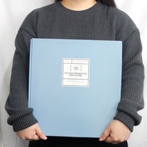 접착식 양장 앨범 4x6 폴라로이드 대형앨범, 옵션, 베이지