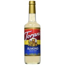 토라니 Almond Orgeat 아몬드 오르자시럽 750ml, 1개