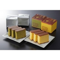 나가사키 카스테라 총 9조각 세트 카슈엔 모리쵸 200년 전통, 허니110g*2+녹차110g*1 카스테라개