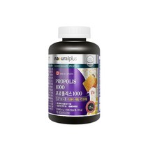 내츄럴플러스 프로폴리스 1000 180캡슐 1개 (6개월분)