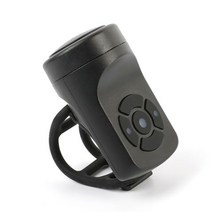자전거 전자 벨 크락션 전기 경적 USB 충전식 120 데시벨 오토바이 산악 도로 사이클링 도난 방지 알람 액세서리 바이크, Electric Bell