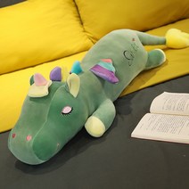 가팡 안고자는 유니콘 바디필로우 130cm, 그린