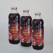 미녀들의 착즙석류 100% NFC 착즙 석류즙 1000ml 3병