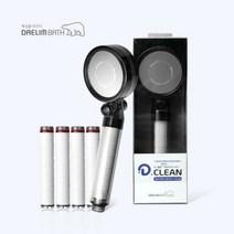 [AKMALL]대림바스 디클린 ver 2 온오프 필터 샤워기 + 필터 4개, 색상:단일상품