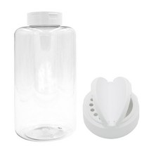동방 화이트캡 투명 양념통, 1개, 1000ml