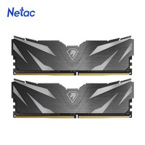 Netac Memoria Ram DDR4 3600MHz 3200MHz 2666MHz DDR4 8gb 16gb 열 스프레더 듀얼 채널 288Pin UDIMM 데스크탑 메모리 XMP2, 3200MHz 8GB