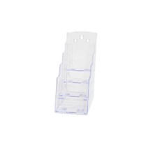 플로엠 A6 4단 팜플렛꽂이 리플렛 책자 거치대 P6004, 쿠팡 본상품선택, 1
