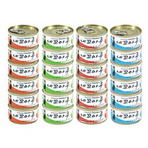 네꼬마루 고양이캔 콤보 80g x 24개, 콤보 4가지맛 80gx24개