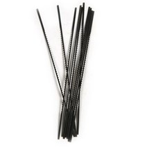 골절기톱날 블랙 톤 탄소강 역방향 톱니 스크롤 톱날 10x130mm 1 2, 02 0.63mm