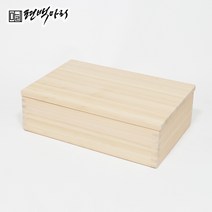 편백마리 편백 히노끼 네타박스 회 숙성 보관함 모음, 사각-유리 002