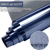 붙이는 거울 알리버트 YaJing 편도 미러 윈도우 필름 열 제어 자외선 차단 유리 자체 접착 개인 정보 보, 02 파란_11 50x500cm