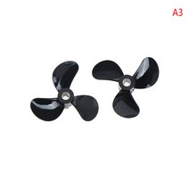 RC보트 프로펠러 D283236404448mm1 쌍 3 블레이드 4mm Rc 보트 패들 나일론 포지티브 리버스 스크류 고강도, [03] D36mm