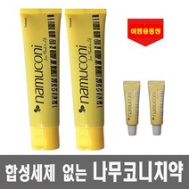 편백나무오일 나무코니치약(125g ) 어린이 치약 좋은치약, 125g x 2개+여행용 2개
