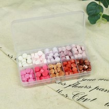 DIY 프리미엄 실링왁스 선물 세트 봉투 초대장 장식，실란트 히터가 녹는스푼 및 매트 실링왁스 스탬프, 10가지 색상2