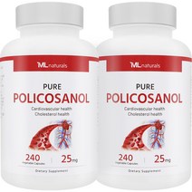 마이라이프 내추럴스 폴리코사놀 25mg 240정 2병
