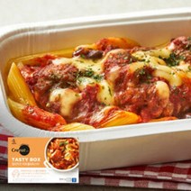 CJ 크레잇 칠리치즈 미트볼&파스타(유통기한23.05.23까지) 간편식 냉동식품 300g, 50세트