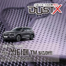 싼타페 TM 벌집매트 자동차 차량용 차량매트, 1열+2열, 더뉴싼타페 [7인승] (2020.7~), 현대
