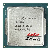 파워딜 인텔 코어 i5-7500 i5 3.4 GHz 쿼드 스레드 CPU 프로세서 6M 65W LGA 1151, 한개옵션0