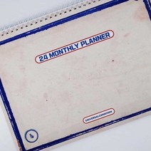 오너클랜 직장인 탁상용 계획표 사무 용품 월간 계획 기록북_W9BD8B8