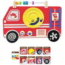 자동차 장난감 어린이 4살 두돌 3살 4세 3세 아기 아이들 남아 벽걸이교구 소방차