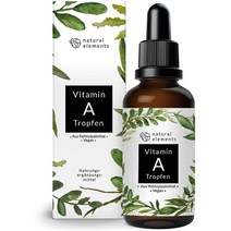 독일직구 비타민 A 50ml (1 700방울) MCT 오일에서 진짜 비타민 A 에스터 (레티닐 팔미테이트) 첨가물 없음 실험실 검사 채식주의자, 수량, 상세참조