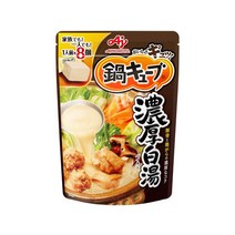 모쯔나베 모츠나베 창코나베 스끼야끼 만들기 아지노모토나베 큐브 진한 흰탕 73g×3개 돼, 상품선택, 3개, 73g