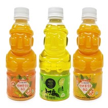제주한라봉 천혜향 청귤 100% 착즙주스 제주향 l 온가족 건강음료(330ml*8병), 천혜향주스330*8병