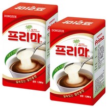동서 프리마 업소용 1.2kg 2입, 1200g, 1
