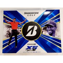 브리지스톤 타이거우즈공 3피스 TOUR B XS 12구 1더즌, 12구(1더즌) 화이트