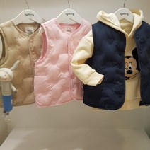 아가방 22 가을 겨울 베이비페어! 오리털 다운 패딩조끼 하나면 점퍼 외출복 걱정 안해도 괜찮아 경량 조끼! 완전히트 무봉제 다운충전 패딩 조끼! 털이 빠지지 않아 기특해