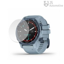 JS automotive 가민디센트MK2S 스마트워치 스킨스쿠버 프리다이빙 시계 액정 보호 투명 필름 스킨 스티커 웨어러블 용품, 2p
